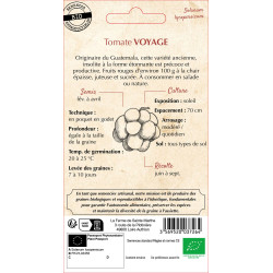 Tomate voyage bio - ferme sainte marthe de La Ferme de Sainte Marthe - Graines BIO dans Graines de Tomate