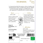 Tournesol bio - ferme sainte marthe de La Ferme de Sainte Marthe - Graines BIO dans Graines de légumes du potager