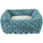 Corbeille carree abelha bleu de Zolux - Produit pour animaux dans Paniers et sacs pour chats