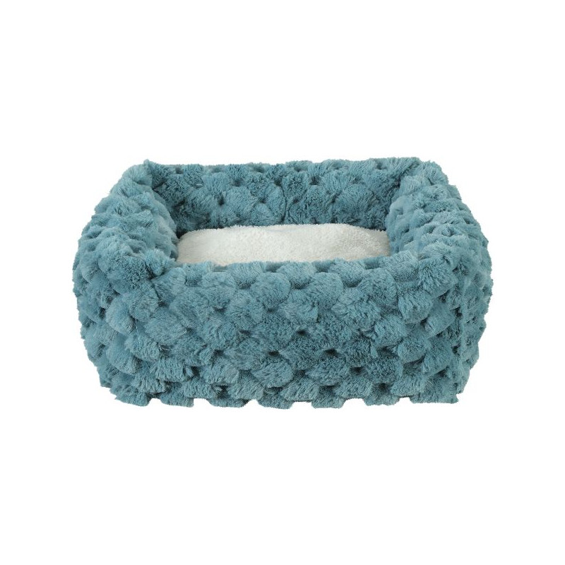 Corbeille carree abelha bleu de Zolux - Produit pour animaux dans Paniers et sacs pour chats