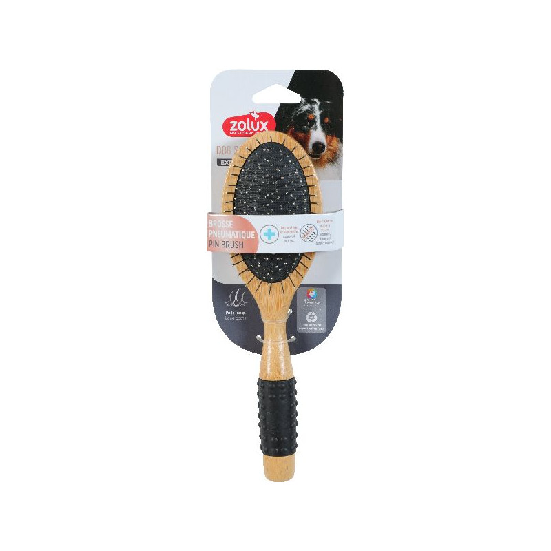 Brosse pneumatique de Zolux - Produit pour animaux dans Brosses pour chiens