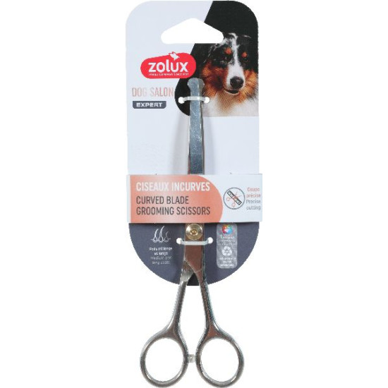 Ciseaux incurves de Zolux - Produit pour animaux dans Soins et Hygiene pour chiens