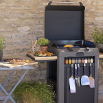 Plancha combo fusion 60 gris cargo de ENO - Plancha dans Plancha pour de bonnes grillades