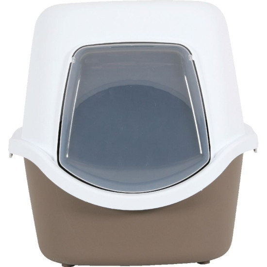 Maison toilette cathy filtre taupe de Zolux - Produit pour animaux dans Maison de toilette pour chats