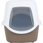 Maison toilette cathy filtre taupe de Zolux - Produit pour animaux dans Maison de toilette pour chats