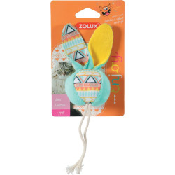 Jouet chat kali balle vert de Zolux - Produit pour animaux dans Jouets pour chats