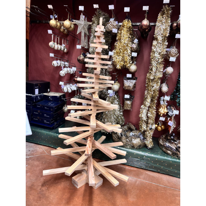 Sapin en bois naturel ø100.5 x h.160cm de Sapin de Noël en bois dans 🌲Sapin de Noel Naturel de Gironde