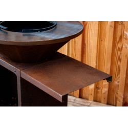 Tablette b.b.o cognac de Braséro OYAT dans 🔥 Brasero - chauffe terrasse
