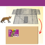 Nasse xxl pliable à lapins renards fouines martr de Acto dans C050