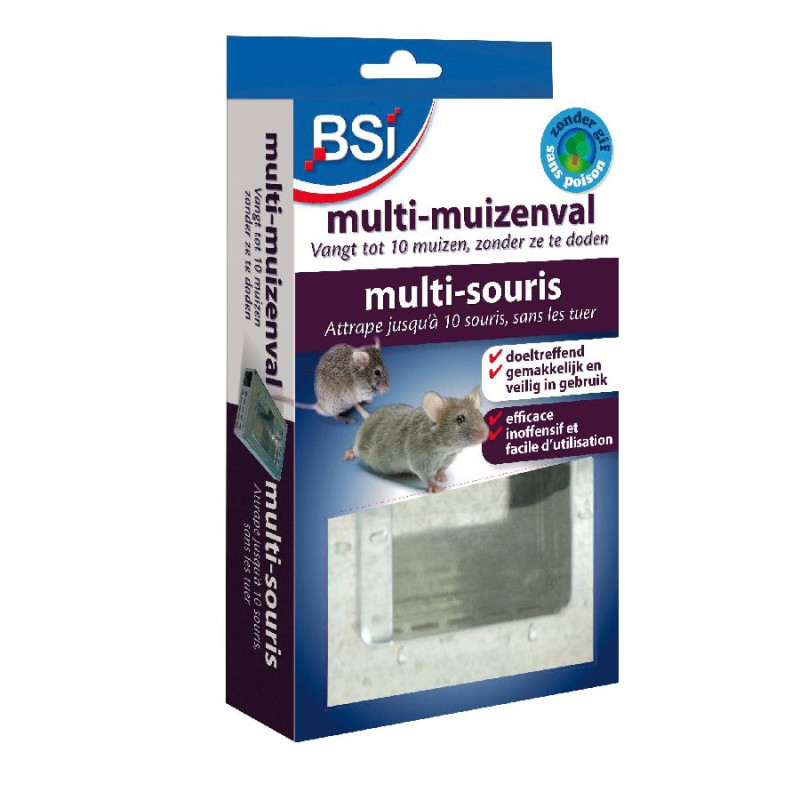 piege multi-souris attraper sans les tuer de BSI -Bio service international - traitement pour plantes dans 🐁 Raticide / souri...