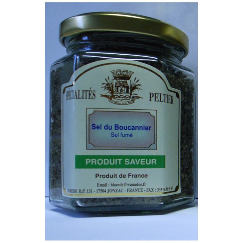 SEL BOUCANIER (sel fumé) 150G de Table des producteurs Libourne dans 🧂 Sel, poivre et épices