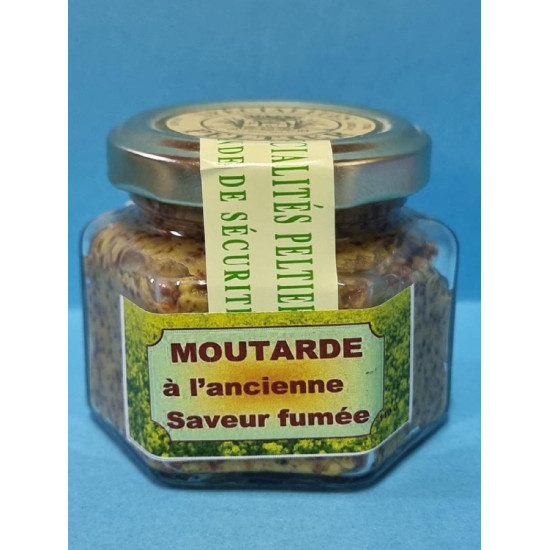 MOUTARDE A L'ANCIENNE SAVEUR FUMEE 110G de Table des producteurs Libourne dans 🍜 Huiles, vinaigres, Sauces et condiments