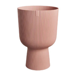 Pot vibes fold coupe 30cm rose poudré de Elho - Pot en plastique de qualité dans E029
