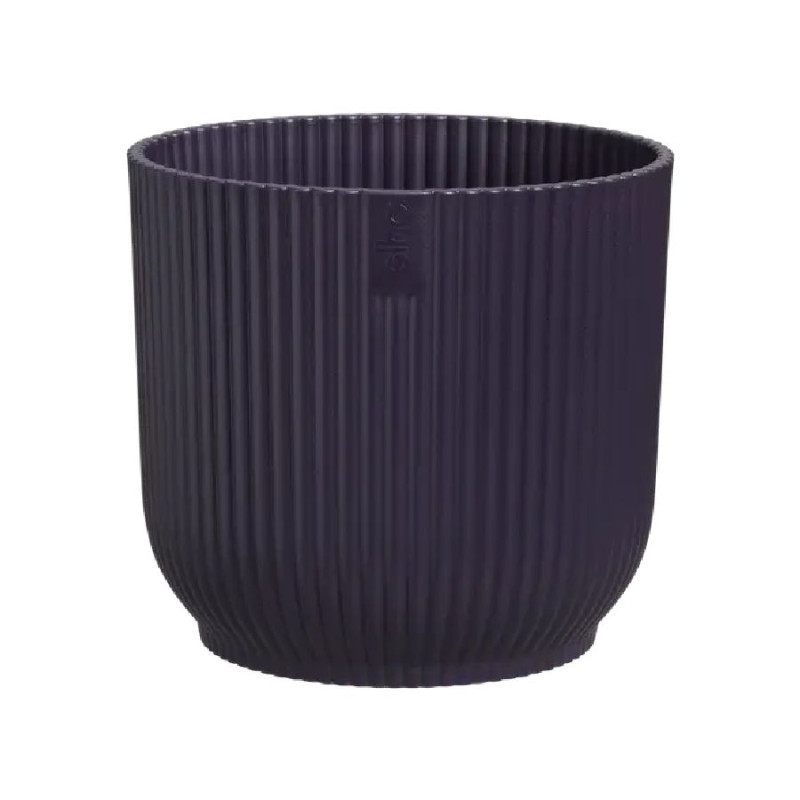 Pot the winery collection 14cm mauve foncé de Elho - Pot en plastique de qualité dans E029