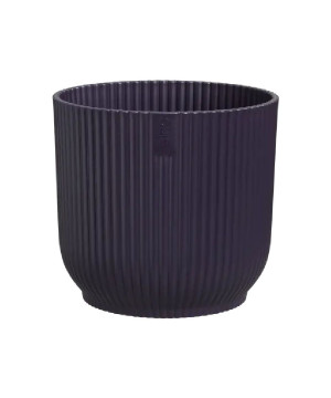 Pot the winery collection 16cm mauve foncé de Elho - Pot en plastique de qualité dans E029