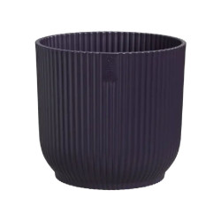 Pot the winery collection 16cm mauve foncé de Elho - Pot en plastique de qualité dans E029