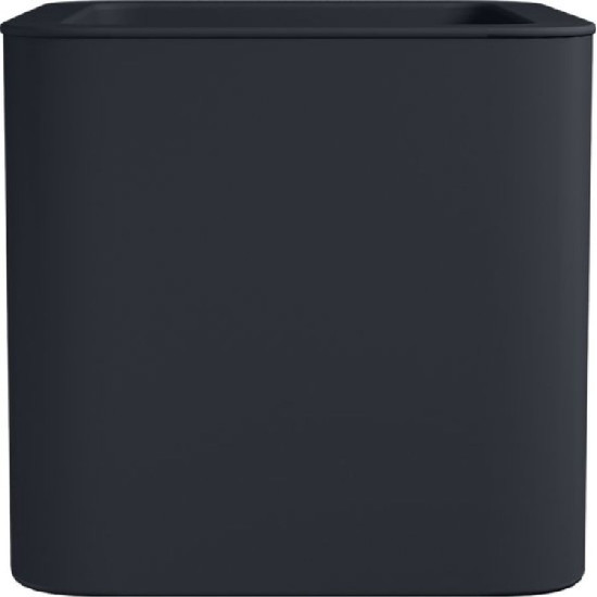 Pot jive carree 40cm anthracite de Elho - Pot en plastique de qualité dans E029