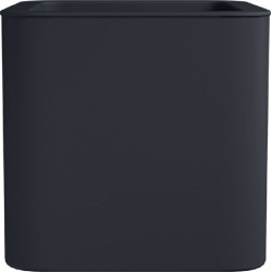 Pot jive carree 40cm anthracite de Elho - Pot en plastique de qualité dans E029