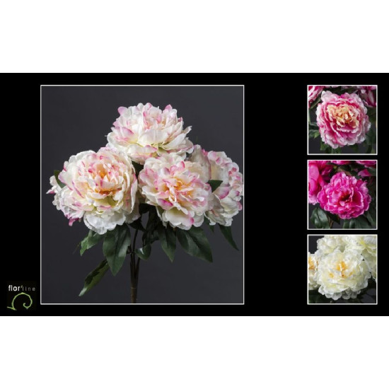 Bouquet de pivoine h45cm de Fleur artificielle dans Fleur artificielle