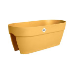 Jardiniere vibia campana bridge 60cm jaune miel de Elho - Pot en plastique de qualité dans E029