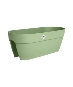 Jardiniere vibia campana bridge 60cm vert pistac de Elho - Pot en plastique de qualité dans E029