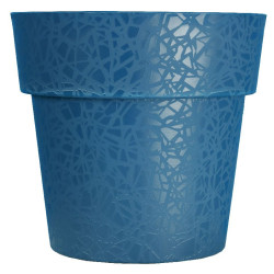 Pot terea d38 bleu - riviera de Riviera - fabricant de Pots à reserve d'eau et sans réserve dans Pots en plastique