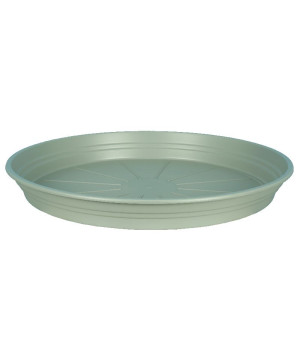 Soucoupe d24 vert argile - Pot riviera de Riviera - fabricant de Pots à reserve d'eau et sans réserve dans Soucoupe de pots