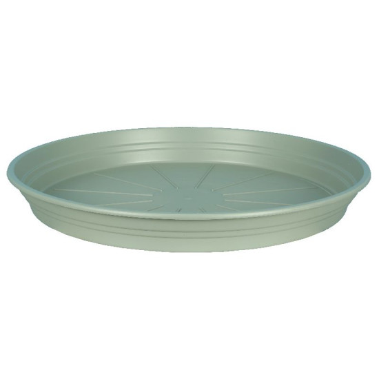 Soucoupe d24 vert argile - Pot riviera de Riviera - fabricant de Pots à reserve d'eau et sans réserve dans Soucoupe de pots