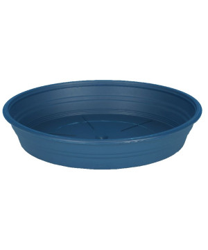 Soucoupe d48 bleu - Pot riviera de Riviera - fabricant de Pots à reserve d'eau et sans réserve dans Soucoupe de pots