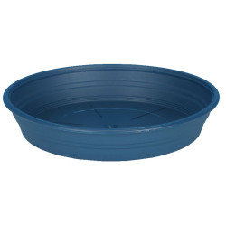 Soucoupe d48 bleu - Pot riviera de Riviera - fabricant de Pots à reserve d'eau et sans réserve dans Soucoupe de pots