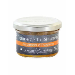TERRINE TRUITE FUMEE P.ESPELETTE 90G de Table des producteurs Libourne dans 🥔 Apéritifs à manger