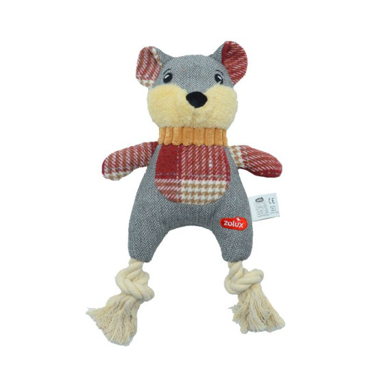 Jouet chien corde souris wtr de Zolux - Produit pour animaux dans Jouets pour chiens
