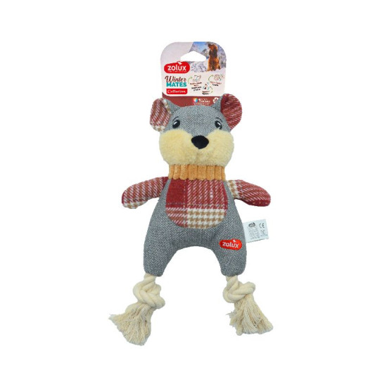 Jouet chien corde souris wtr de Zolux - Produit pour animaux dans Jouets pour chiens