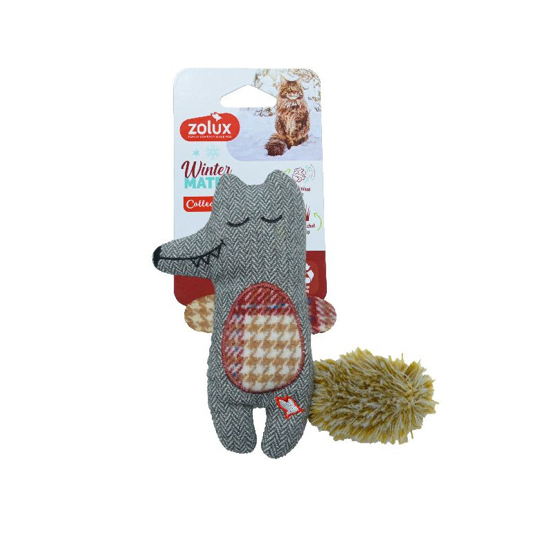 Jouet chat loup wtr de Zolux - Produit pour animaux dans Jouets pour chats