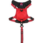 /harnais easyride xs rouge avec laisse enrouleur de Zolux - Produit pour animaux dans Harnais pour chien