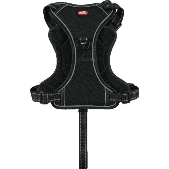 /harnais easyride m noir avec laisse enrouleur de Zolux - Produit pour animaux dans Harnais pour chien