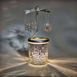 Photophore marche de noel arg de Hellmann versand - décoration en verre dans H015