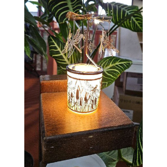 PHOTOPHORE LIBELLULE ARG de Hellmann versand - décoration en verre dans H015