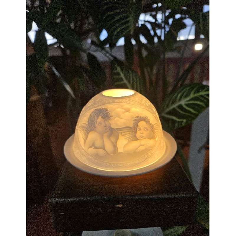 STARLIGHT N247 ANGE PAR 2 de Hellmann versand - décoration en verre dans Bougeoirs et lanterne pour bougies