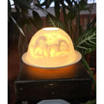STARLIGHT N247 ANGE PAR 2 de Hellmann versand - décoration en verre dans Bougeoirs et lanterne pour bougies