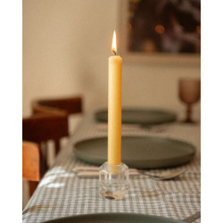 Bougie droite jaune de My jolie candle dans M1081