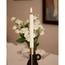 Bougie droite blanc de My jolie candle dans M1081