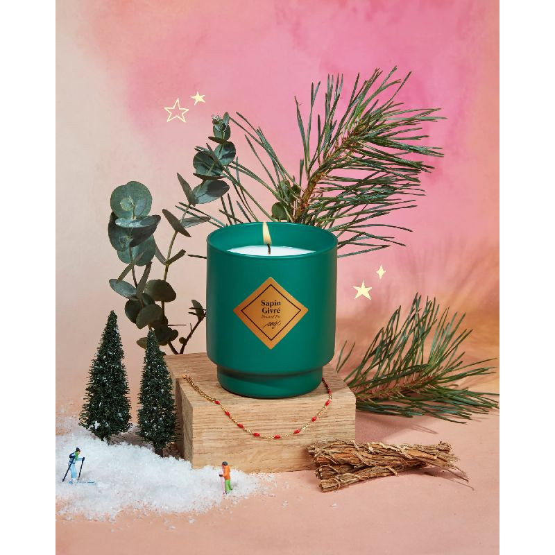 Bougie bijou sapin bracelet rouge 200g de My jolie candle dans M1081