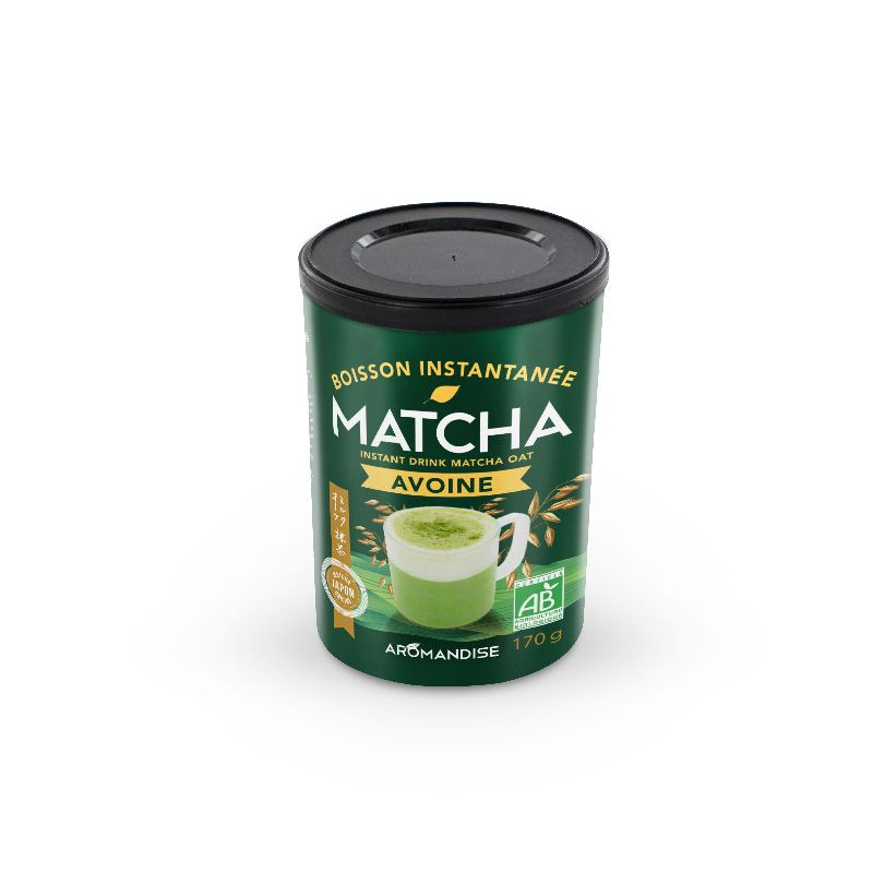 Latte avoine matcha 170 g de Herboristerie et Esotérisme à Libourne dans A1511