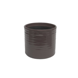 Cache-pot fortuna 28 em marron - artevasi de Artevasi - Vases et jardinières Déco dans A108