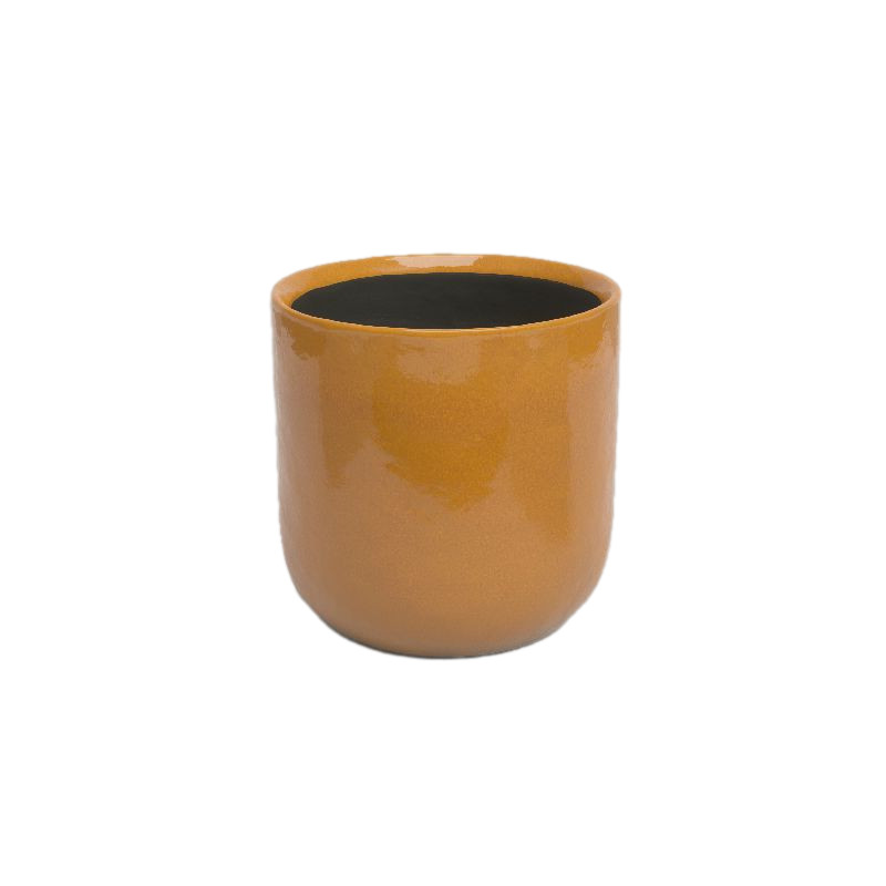 Cache-pot jupiter 16 em jaune automne - artevasi de Artevasi - Vases et jardinières Déco dans A108