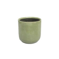 Cache-pot jupiter 20 em vert cendré - artevasi de Artevasi - Vases et jardinières Déco dans A108