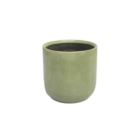 Cache-pot jupiter 25 em vert cendré - artevasi de Artevasi - Vases et jardinières Déco dans A108