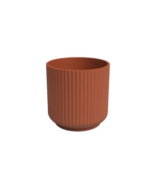 Cache-pot luna cactus 9 mate terre cuite - artev de Artevasi - Vases et jardinières Déco dans A108
