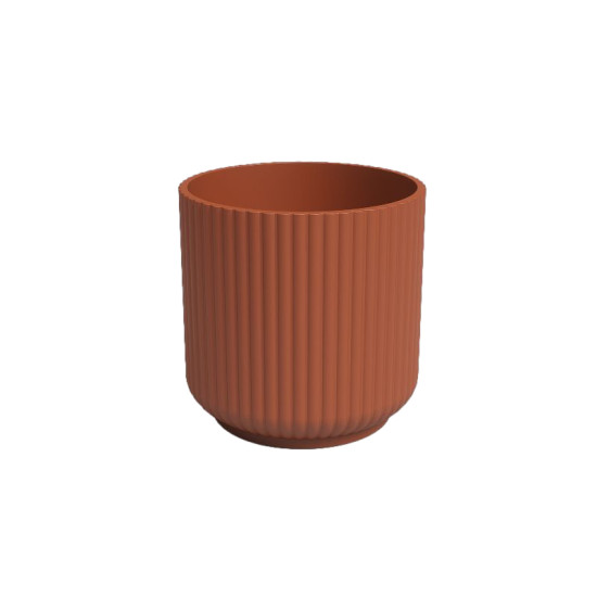 Cache-pot luna cactus 9 mate terre cuite - artev de Artevasi - Vases et jardinières Déco dans A108